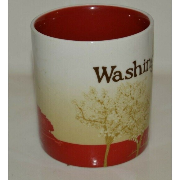 Nice 2010 Collector Series STARBUCKS 16 oz WASHINGTON DC Capitol Coffee Mug - Picture 2 of 7